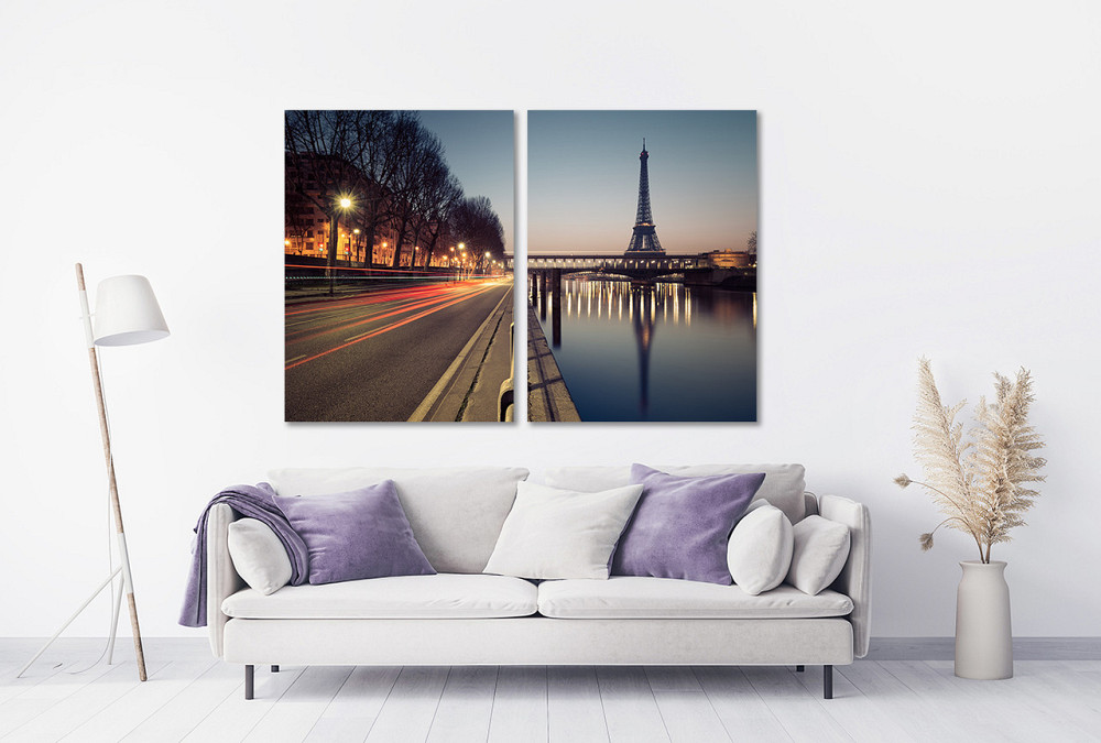 Модульная картина в гостиную / спальню  Франція Париж TLV-2_036 120х170  см Киев - изображение 2