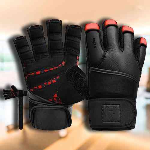 Тренировочные перчатки RDX Membran Pro для зала фитнеса и силовых тренировок Размер M Киев