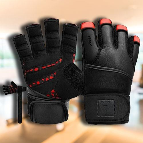 Тренувальні рукавички RDX Membran Pro для залу фітнесу та силових тренувань Розмір M Київ - фото 6