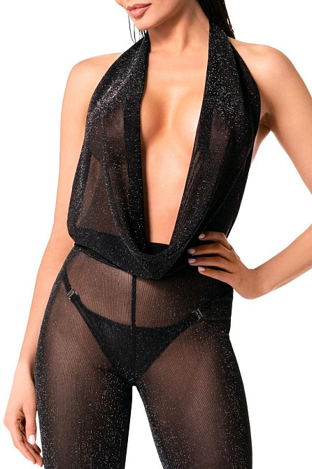 Комбінезон Noir Handmade F350 Shiny tulle overall — M Sex Aura Київ - фото 4