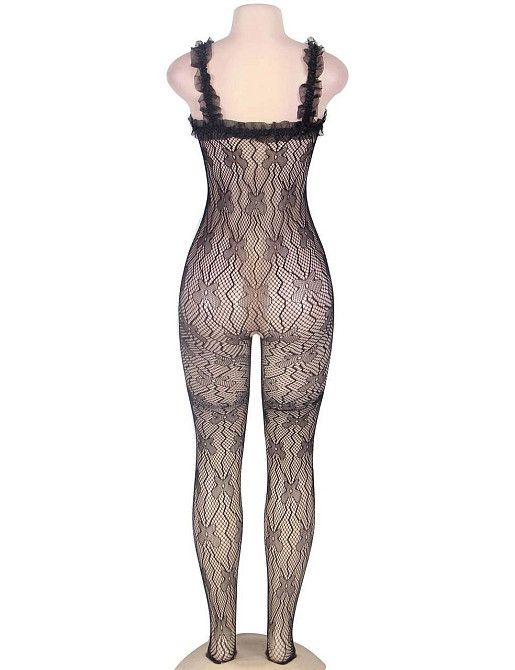 Комбинезон ажурный с открытым доступом Star Night черный, XS-M Sex Aura Киев - изображение 6