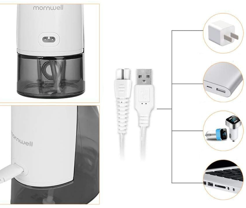 Іригатор портативний очищувач зубів Mornwell D52-WE3 Київ - фото 2