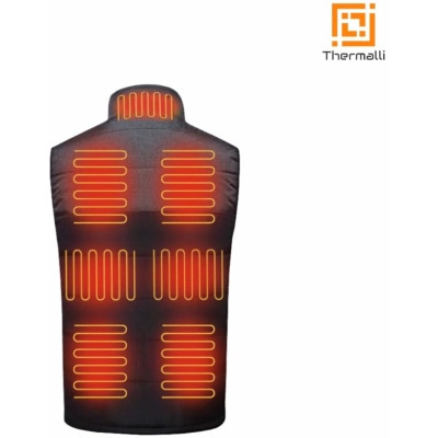 Жилет с подогревом Thermalli Chatel чорний/сірий M (10100505-01M) Винница - изображение 9