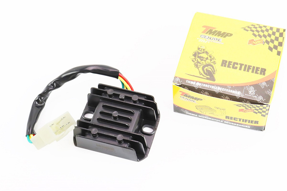 Реле-регулятор напруги 5 дротів - "5" (роз'єм великий "тато") Київ - фото 1