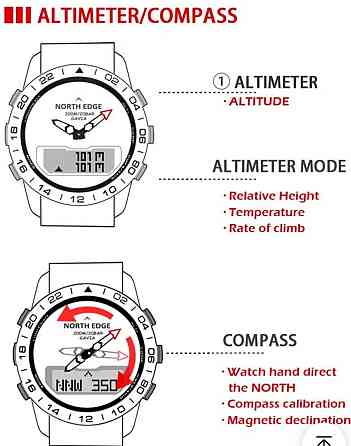 North Edge GAVIA 2 -Новые-+ запасная БАТАРЕЙКА Киев