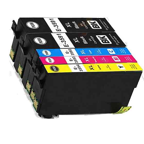 5 шт. сумісних картриджів Epson 35XL високої ємності для принтера Дніпро