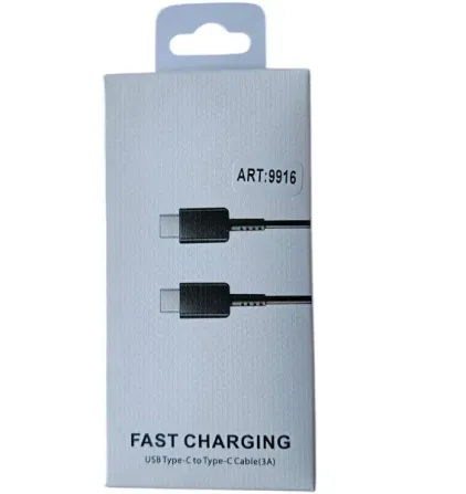 Кабель зарядки Type-C – Type-C Black Edition 25W 3A для смартфонов, планшетов та інших USB-C пристро Київ - фото 1