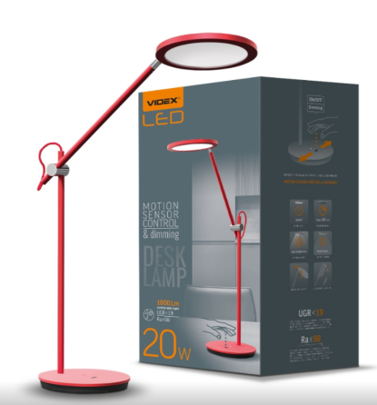 Лампа настільна LED 20W 4100К 220V VL-TF15R Videx Житомир