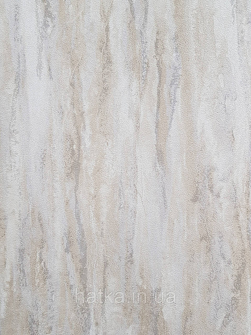 Обои виниловые на флизелине Grandeco Textured vibes 0.53x10 лофт под камень бежевые Киев - изображение 2