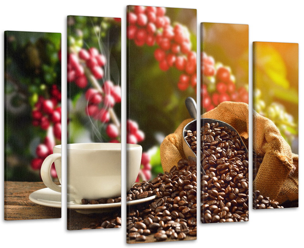 Модульная картина Чашка кофе Art-332_5 ( 80х118см ) 110x160 см Киев - изображение 1