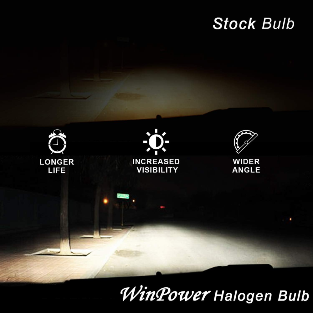 Галогенные лампы WinPower HB4 9006 55 Вт для противотуманных фар 5000K, теплый белый, суперяркий, для дальнего/ближнего света, 1 Киев - изображение 8
