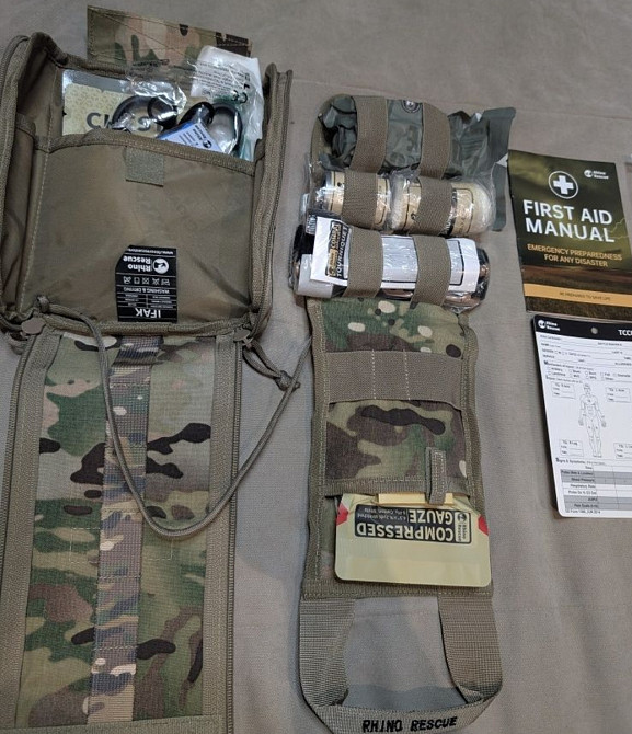 Аптечка тактична Rhino Rеscue, IFAK. Харків - фото 5