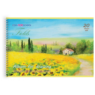 Альбом для малювання Cool For School на пружині, 20 аркушів Seasons (CF60903-04) Вінниця - фото 1