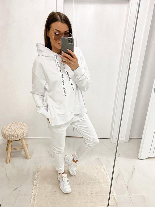 Спортивний трикотажний костюм трійка "Weekend" оптом | Батал | Розпродаж моделі Київ - фото 4