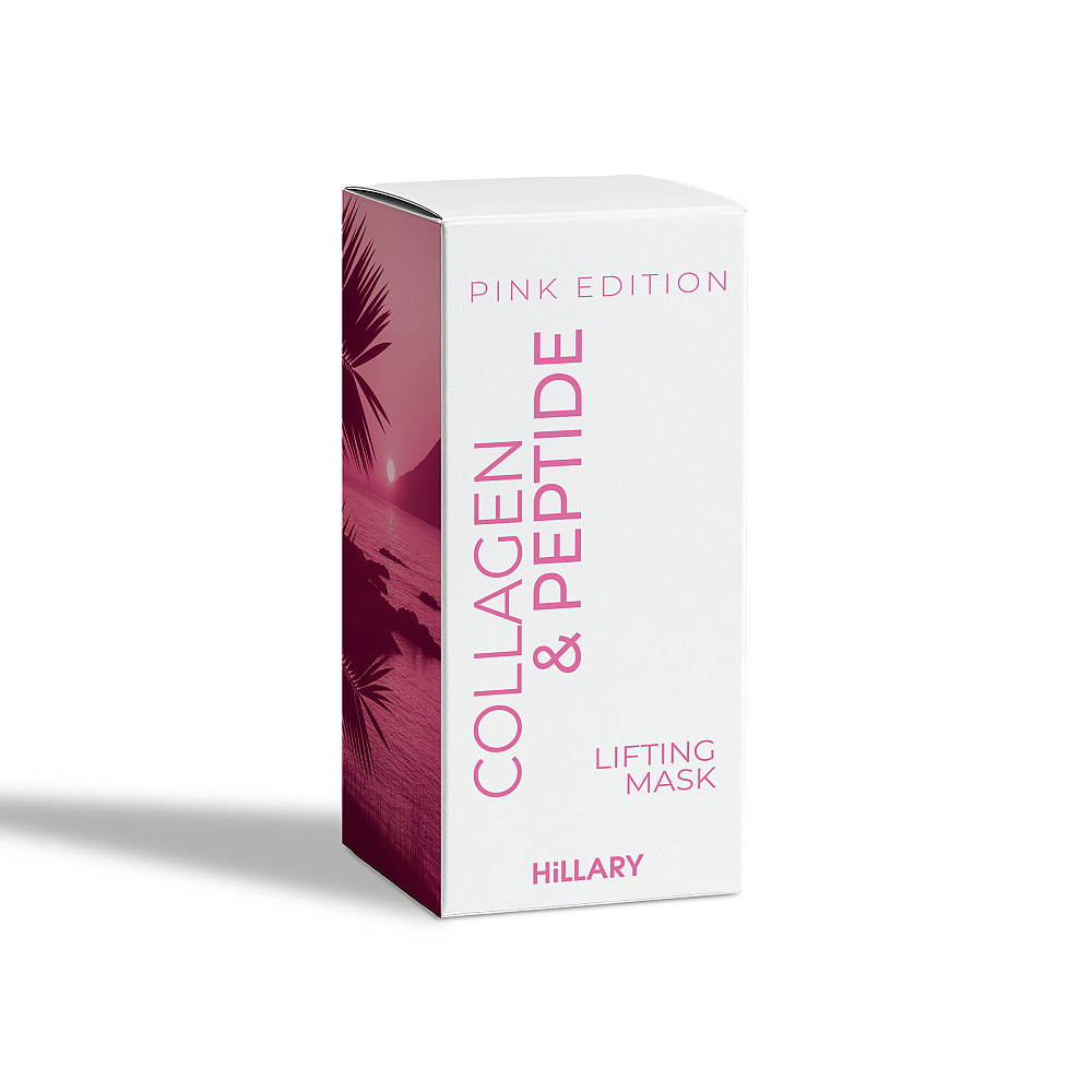 Пептидно-колагенова маска-плівка Collagen & Peptide Lifting Mask (Pink Edition) Hillary 90 мл Київ - фото 15