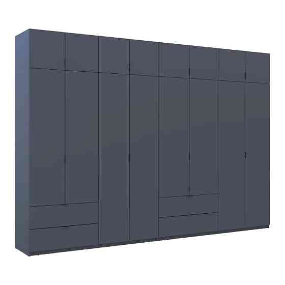 Шкаф для одежды Doros Лукас Графит 4+4 ДСП 340х50х240 DRS-011701 (42005141) Днепр