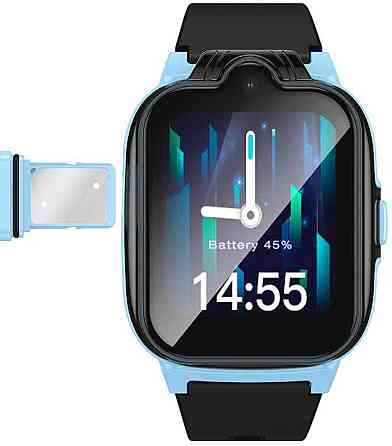 Детские смарт часы звонки 4G видеосвязь 8 Мп слежение GPS HOCO Y104. Харьков