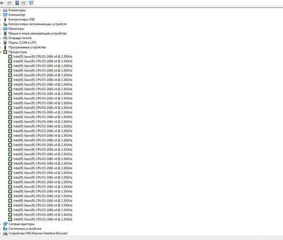 Процесор: Intel Xeon E5-2686 v 4, 18 Core/36 потоків LGA 2011-3. Київ
