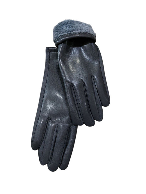 Жіночі рукавички сенсорні one size графіт Київ - фото 2