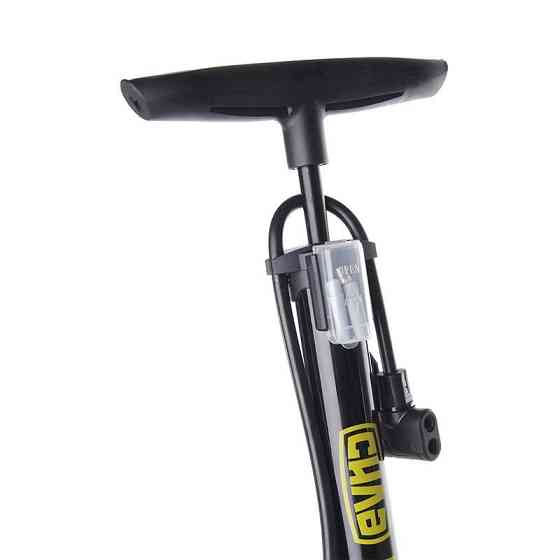 Насос ручний з манометром 38*500мм чорний Харків