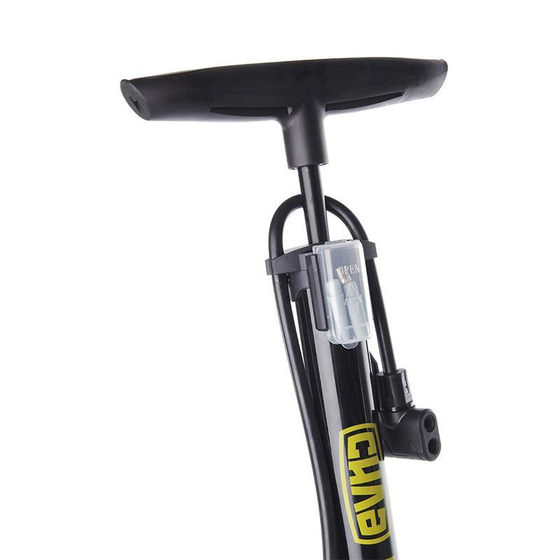 Насос ручний з манометром 38*500мм чорний Харків - фото 4