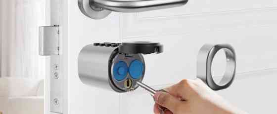 PES Cylinder Silver 35x35 мм кодовий смарт-циліндр для замка Київ