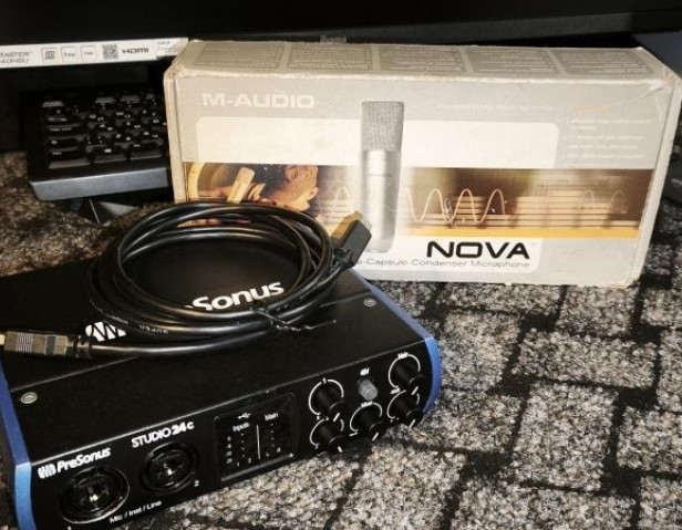 Студія звукозапису ,Аудіоінтерфейс Presonus studio 24c, MAudio Nova. Харків - фото 3