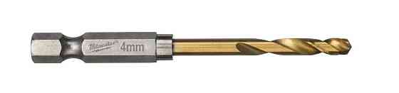 Свердло по металу RedHEX HSS-G TiN MILWAUKEE, діаметр 4,0 мм, (2шт) Одесса