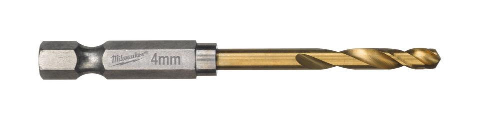 Свердло по металу RedHEX HSS-G TiN MILWAUKEE, діаметр 4,0 мм, (2шт) Одесса - изображение 2