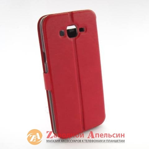 Чехол книга Samsung J5 J500 Smart Case red Одесса - изображение 5