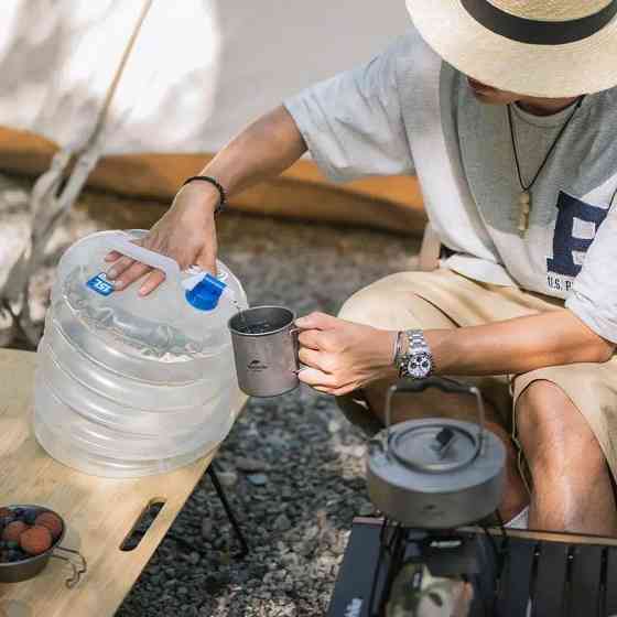 Каністра для води складана Naturehike LDPE4 NH14S002-T, 10 л Київ