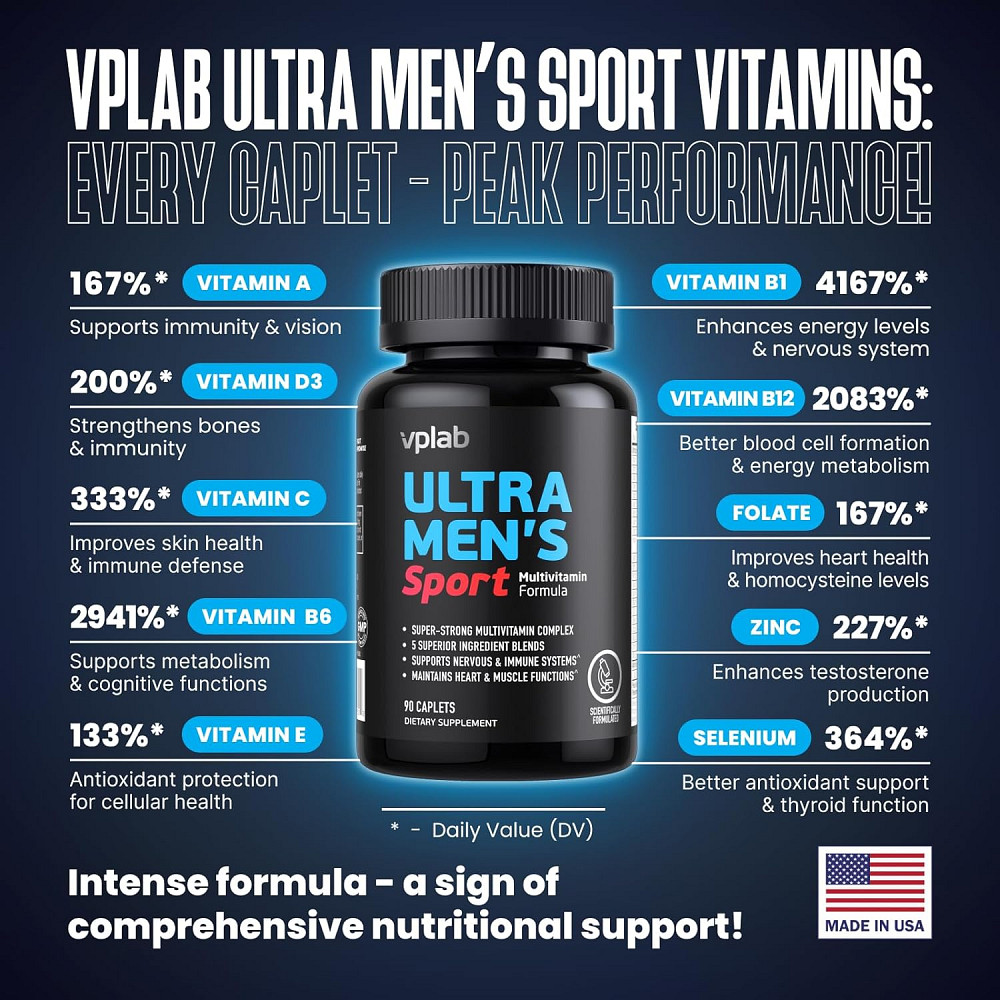 Ultra Men's Sport Multivitamin 90 caps Луцьк - фото 2