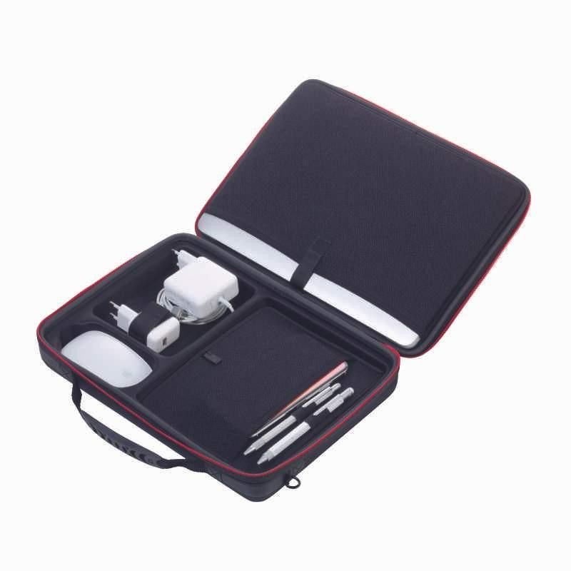 Сумка для ноутбука Troika Laptop bag (до 13.3 дюйма) с плечевым ремнем Черный Киев - изображение 5