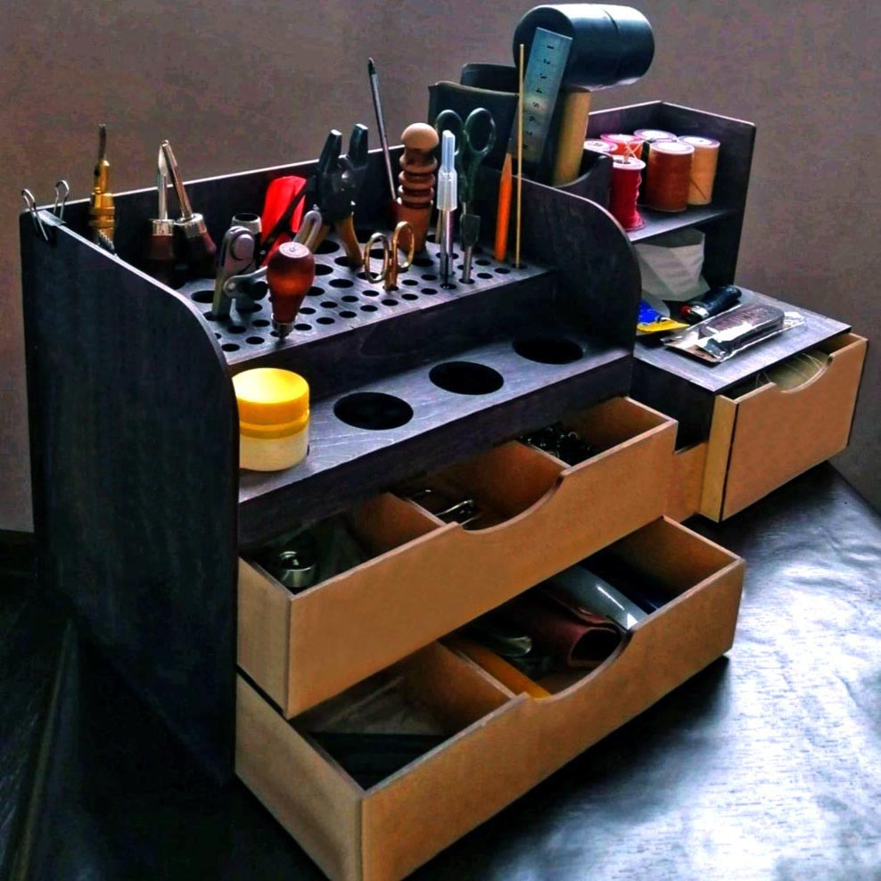 Органайзер шкірника "Влато" венге-бланже Миколаїв - фото 1