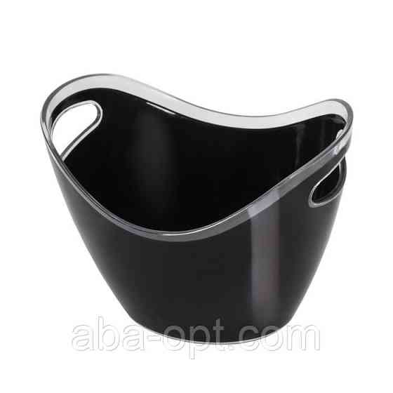 Чаша для шампанского V 7 л Черная (шт) Одесса