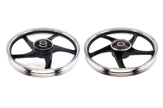 Диск колеса 1,6*17 (зад, барабан) (легкосплавний) мопед Актив Мукачево