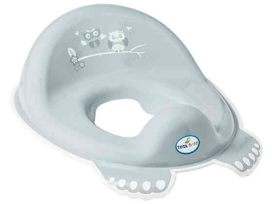 Накладка дитяча на сидіння унітазу OWLS grey Київ