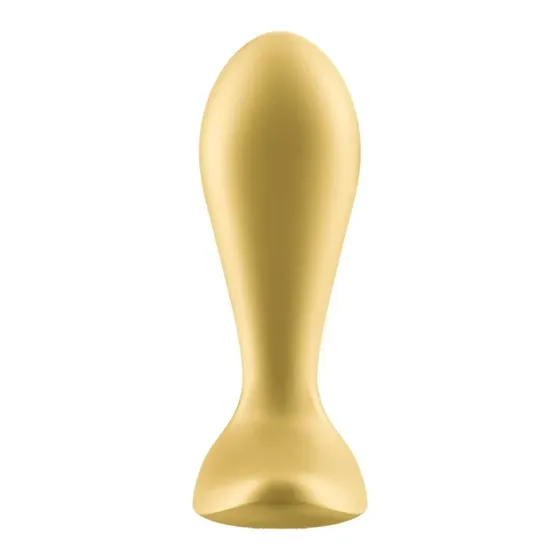 Анальная смарт-пробка с вибрацией Satisfyer Intensity Plug, золотой Sex Aura Киев