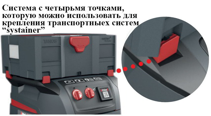 Промисловий будівельний порохотяг для сухого і вологого прибирання Starmix iPulse L-1635 TOP : 1.6 кВт, 35л бак Київ - фото 12