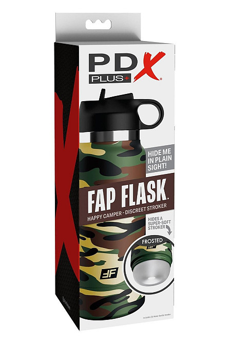 Мастурбатор в колбе Pipedream PDX Plus Fap Flask нереалистичный, 23.8 см Sex Aura Киев - изображение 7