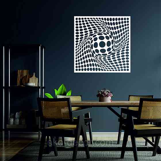 Декоративне настінне Панно «Ілюзія», Декор на стіну Київ