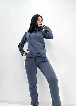 Теплий спортивний костюм "Whisper" оптом | Норма 42-44, Графіт Київ