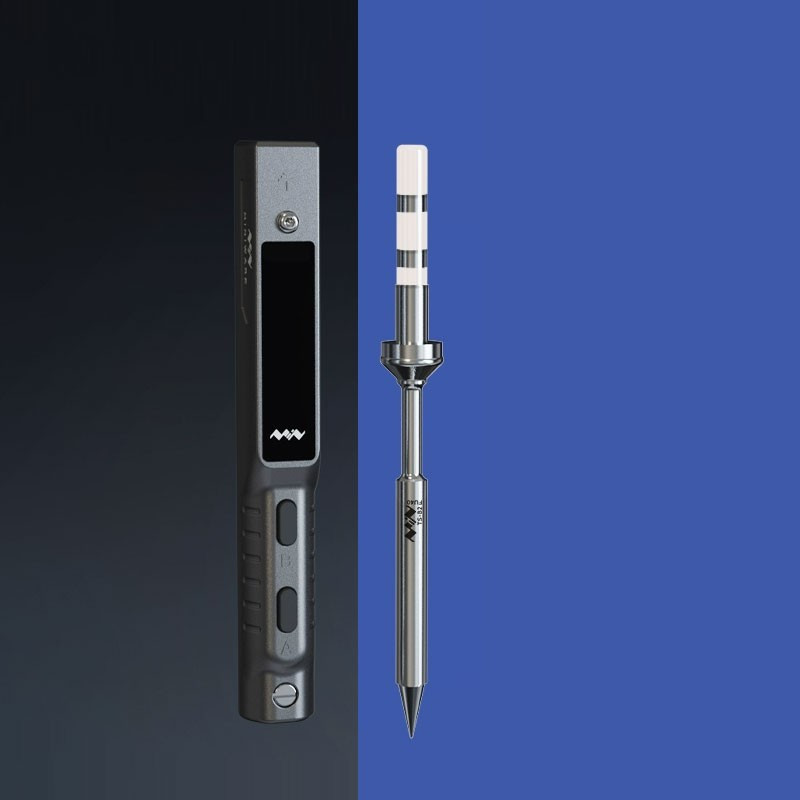 Портативный паяльник TS101 с сменным жалом 65Вт Киев - изображение 7