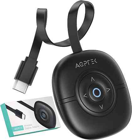 Безпровідний адаптер дисплею Agptek G36 для Android / iOS / ПК та ін Луцк