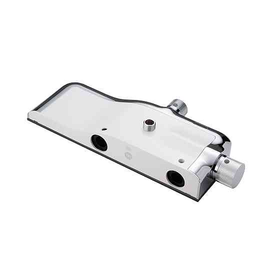 Душова система зовнішнього монтажу Kroner KRP Armada з виливом - SCH065 хром/чорна Київ