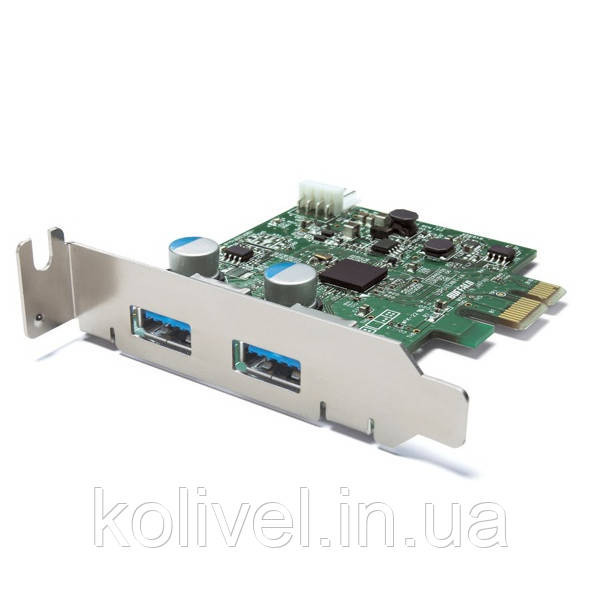 PCI-E Контролер USB3.0 (2ext. Molex) Low Profil, NEC, RTL (B00192) Киев - изображение 3