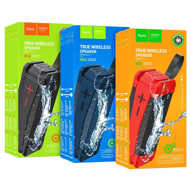 Портативная колонка HOCO HC6 Magic Black Киев - изображение 3