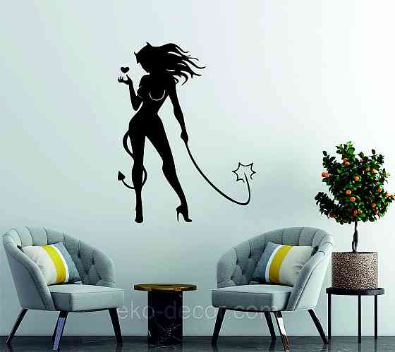 Декоративное настенное Панно «Дьяволица», Декор на стену Киев