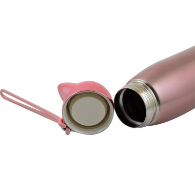 Поїльник-непроливайка Yes термос Pink Cat 320 мл (707275) Вінниця - фото 2