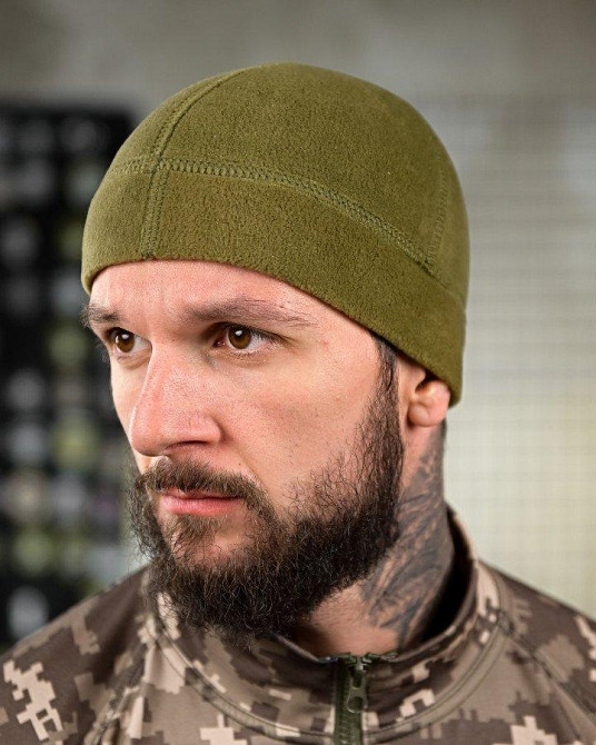 Шапка флісова oliva ВТ6450 Одеса - фото 1